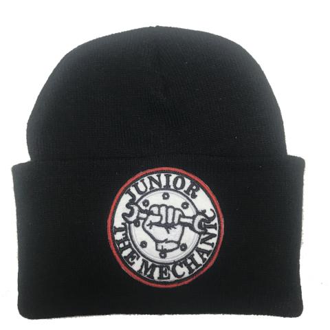 Fold Style Beanie W/ Embroidered Patch